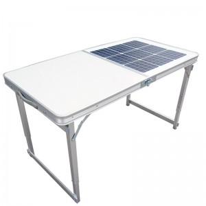 屋外のキャンプの台所のための取り引きの取り引きのための携帯用折りたたみ太陽テーブル